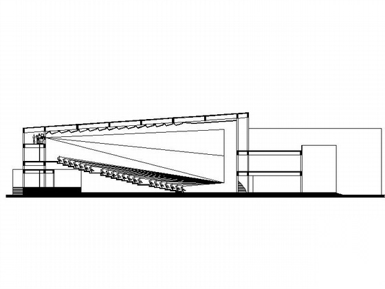 电影院建筑设计（含效果图和素模）