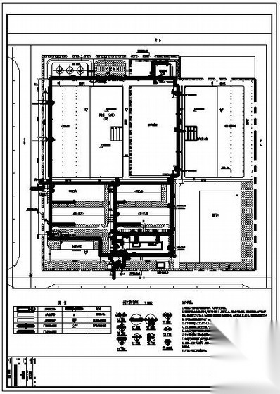 [河北]某厂区室外给排水管网图纸 市政给排水