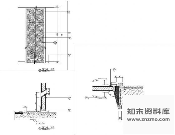 图块/节点门详图1 通用节点