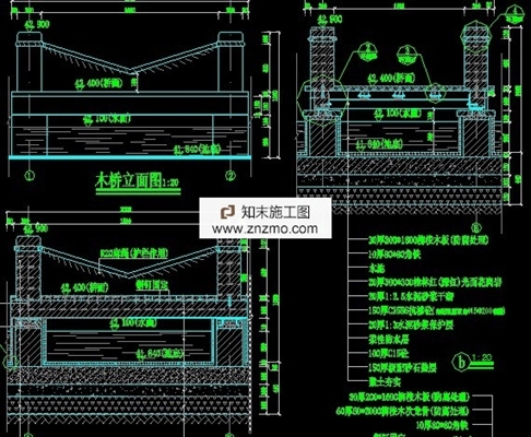 一套旱喷广场的施工图 cad2007