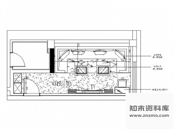 施工图福建欧式豪华音乐会所包厢设计施工图