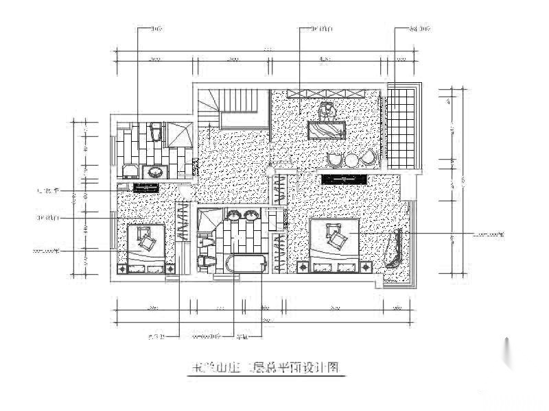 简欧风格高档别墅样板装修图(含实景)