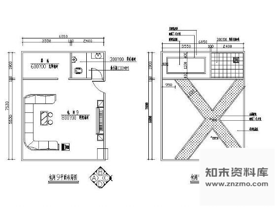 图块/节点娱乐会所包房空间Ⅵ