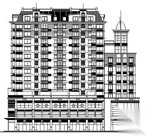 某十一层住宅楼建筑施工图