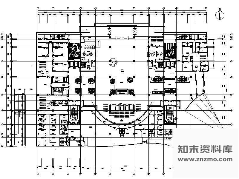 施工图上海某大型综合医院门诊楼装饰工程图含实景