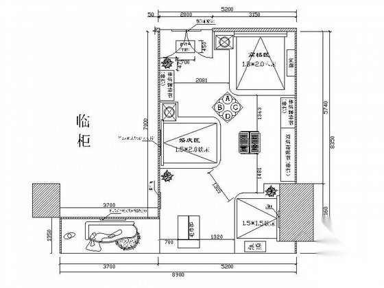 洋华堂品牌家纺专卖店设计图