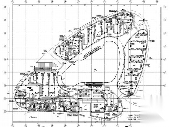 [上海]超高层金融中心暖通空调全套设计施工图纸(著名院... 建筑暖通