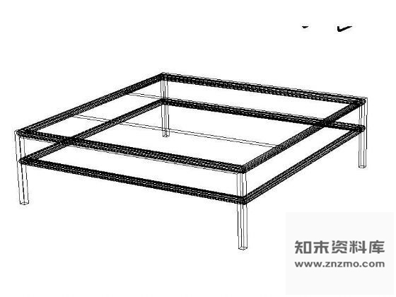 图块/节点茶几、椅子类立体图块集