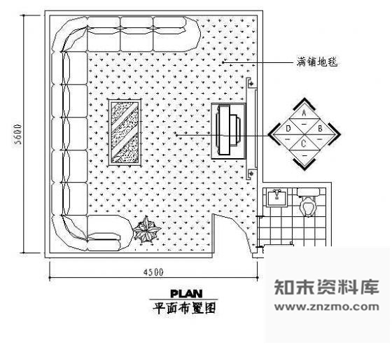 施工图ktv包房装饰装修图