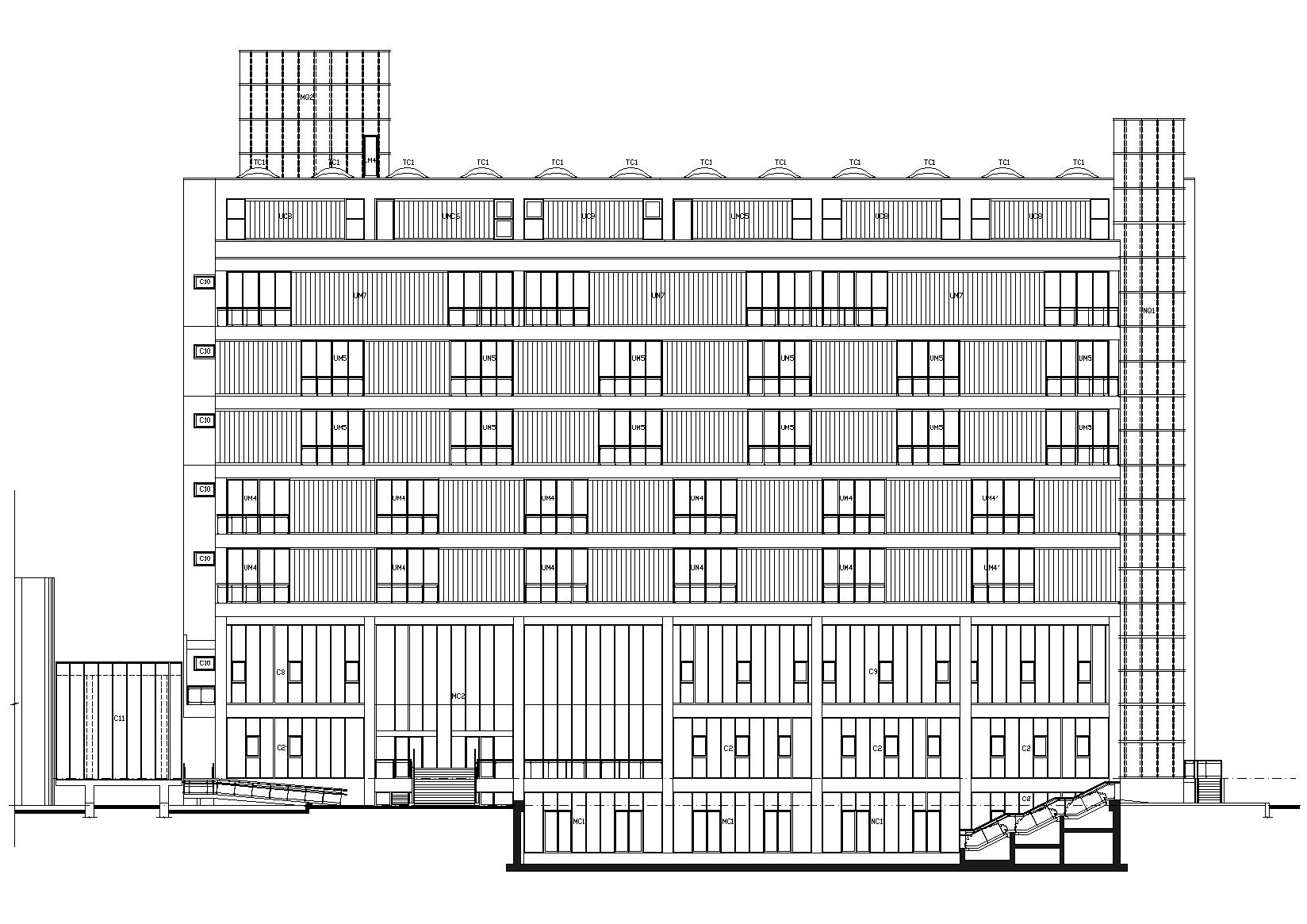 [上海]同济大学建筑城规学院楼工程项目图纸