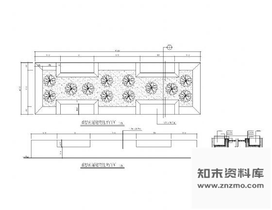 图块/节点商场室内花池详图