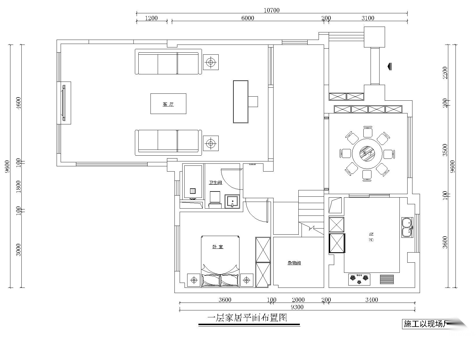 [河北]三层碧桂园别墅超细节精装施工图