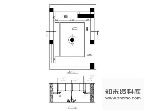 图块/节点家装吊顶详图3