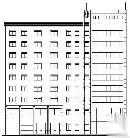 某六层商住楼建筑结构施工图