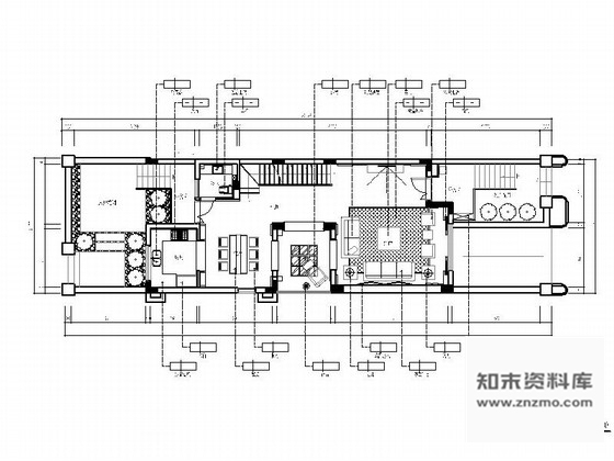 施工图浙江现代中式三层别墅样板间室内装修图含实景和效果