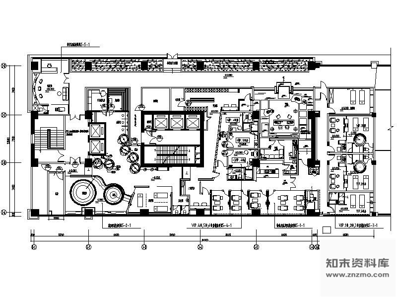 施工图山东某国际商务饭店竣工图