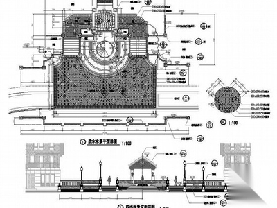 福州某家园小区景观设计施工图