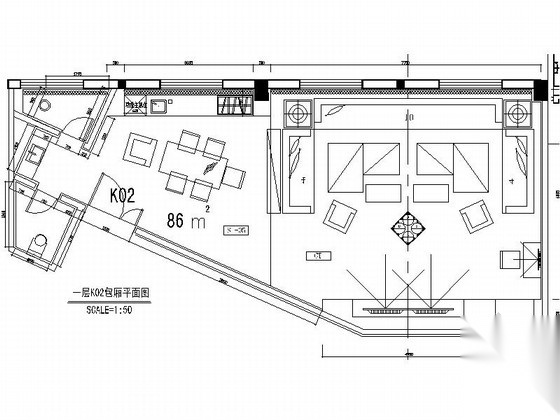 [浙江]高端娱乐会所14套包厢装修施工图（含实景）