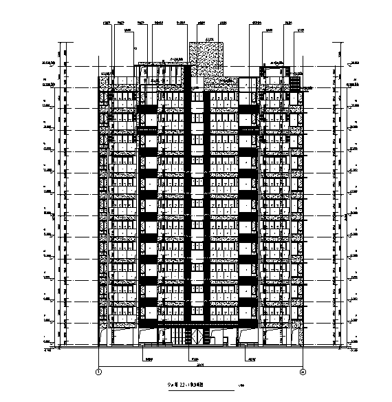 [海南]15年多栋住宅楼施工图(图审前全专业）