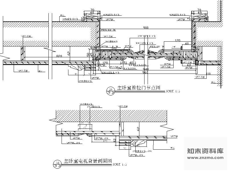 图块/节点2009推拉门节点图