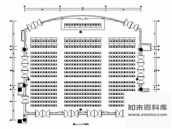 施工图昆山五星级商务酒店多功能厅装修施工图含效果