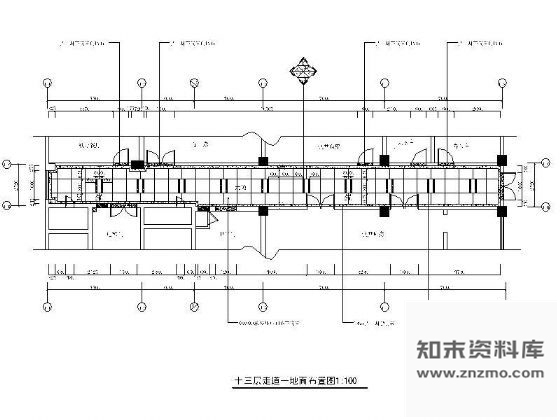 图块/节点某走道施工图