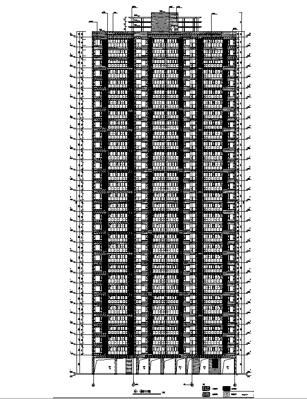 [广东]国际知名设计院住宅及商业网点、幼儿园施工图（...