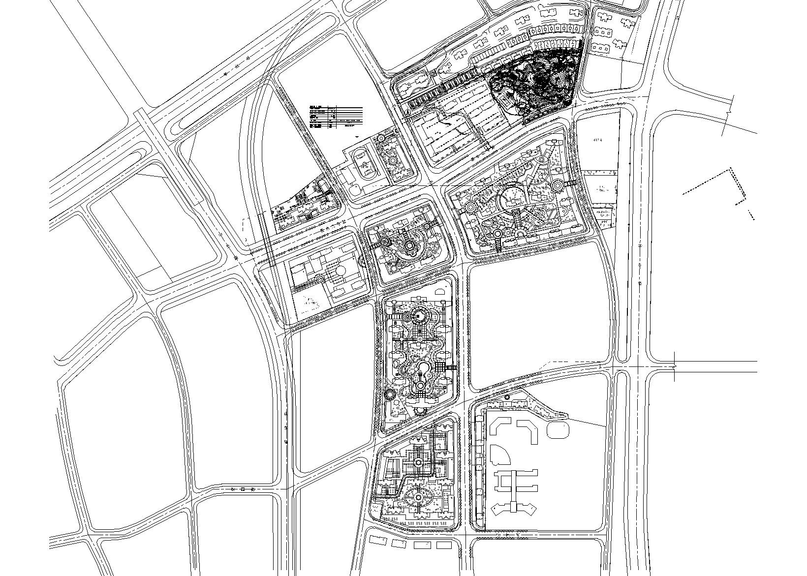 中华路3#地块项目总图强排CAD