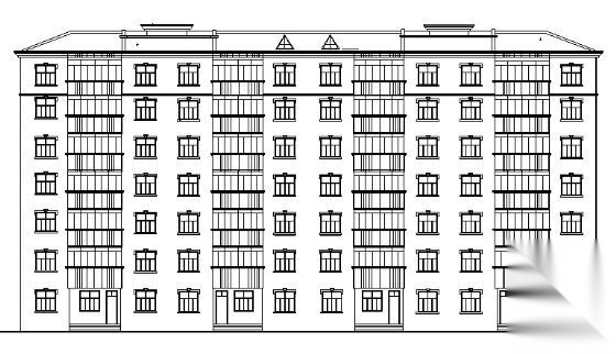 某七层住宅楼建筑施工图