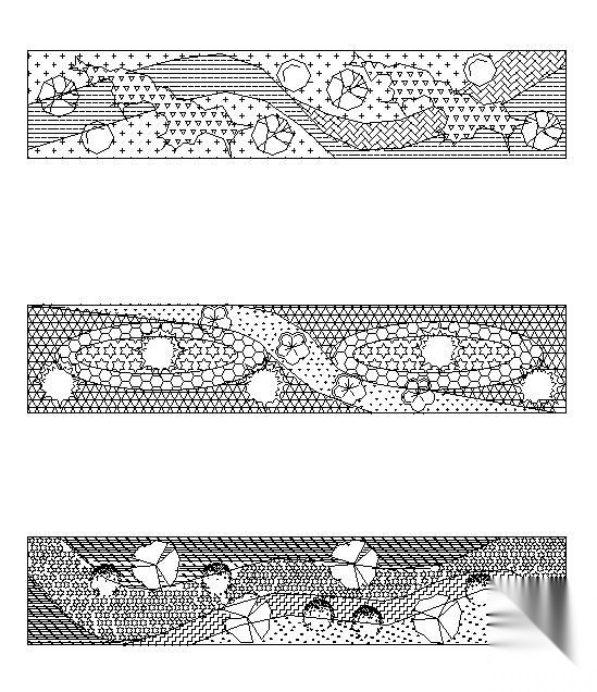 道路绿化带设计9例