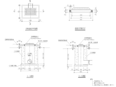 大学城复线隧道海绵城市设计图纸2020 市政给排水