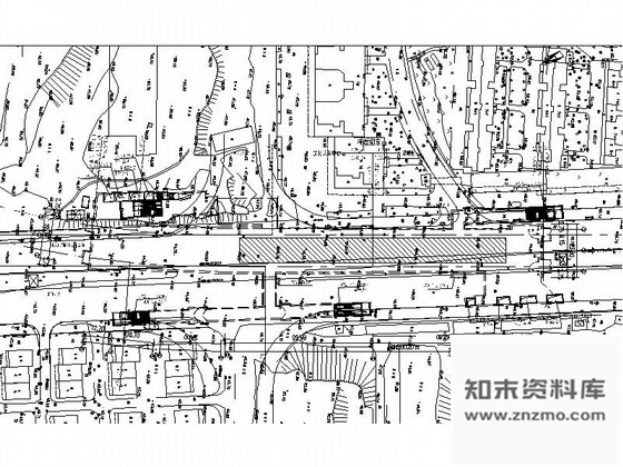 施工图长沙国际新城时尚现代风格地铁公共区装修施工图