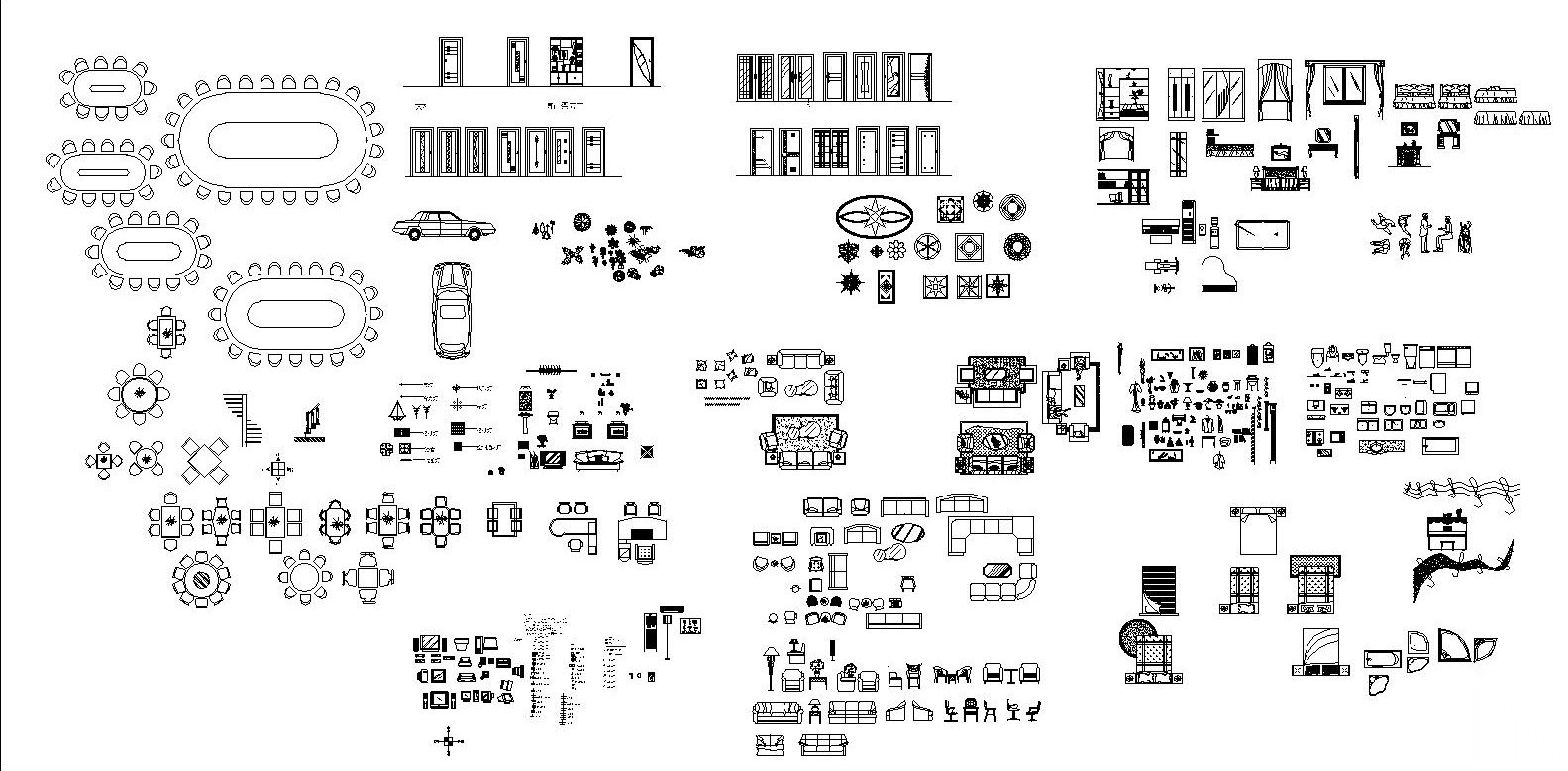 家装CAD模型大全（1）