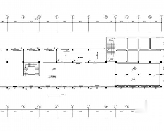 厂房建筑散热器采暖系统设计施工图（机械循环热水系统） 建筑暖通