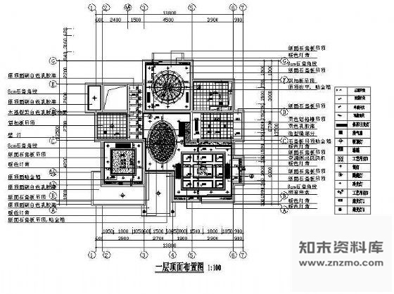 图块/节点家装天花详图