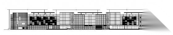 天津某三层商场建筑施工图