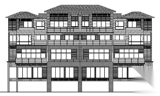 丹堤C区21、22号楼建筑施工图