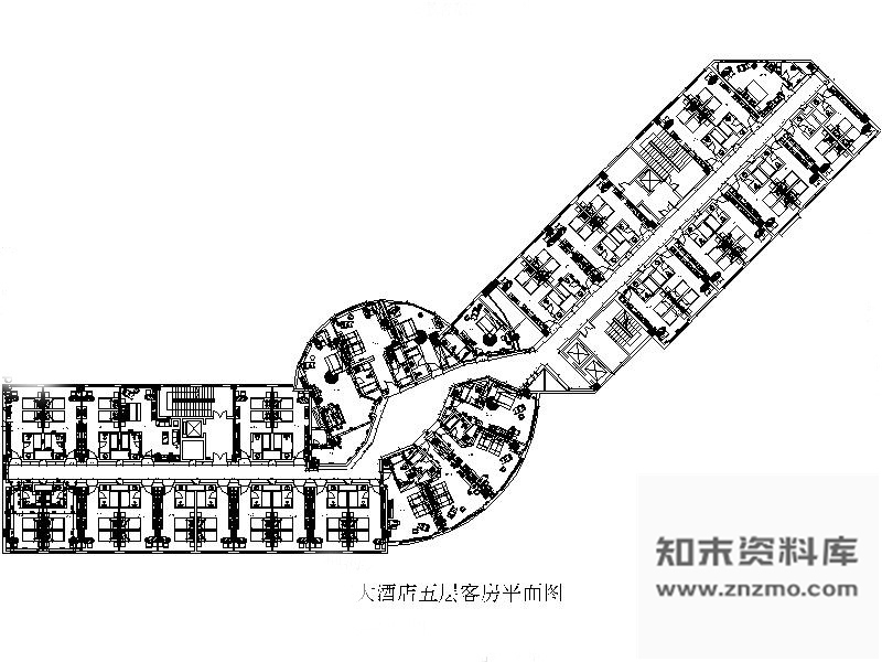 施工图山东某邻海酒店装修图