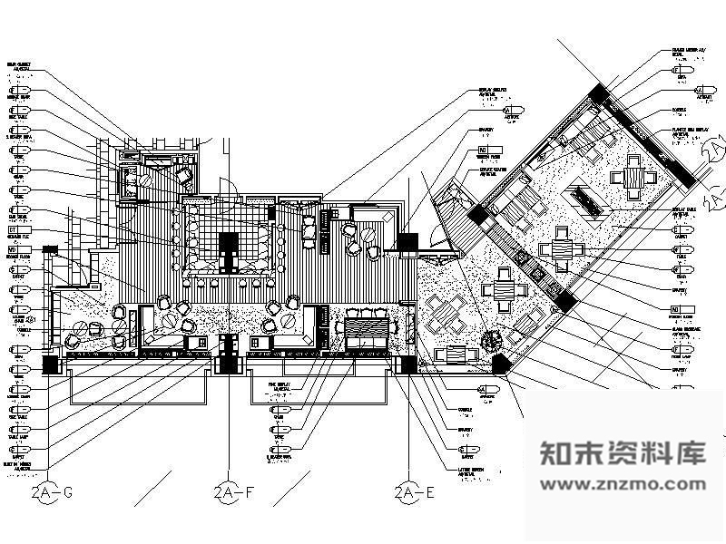 施工图北京酒吧与烧烤餐厅装修图