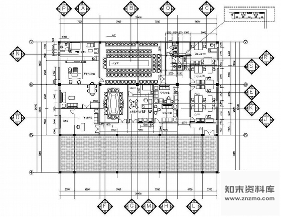 施工图某办公楼设计装修图