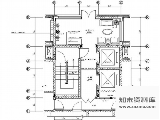 施工图辽宁地产住宅小区现代门厅及电梯厅施工图