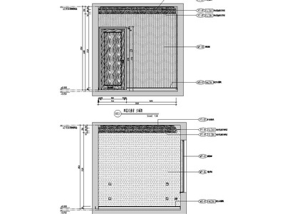 美式牧笛DS4户型CAD施工图+效果图 平层