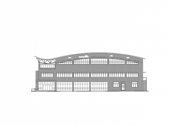 [济南]某区检察院附属楼建筑结构电气设备网架施工图