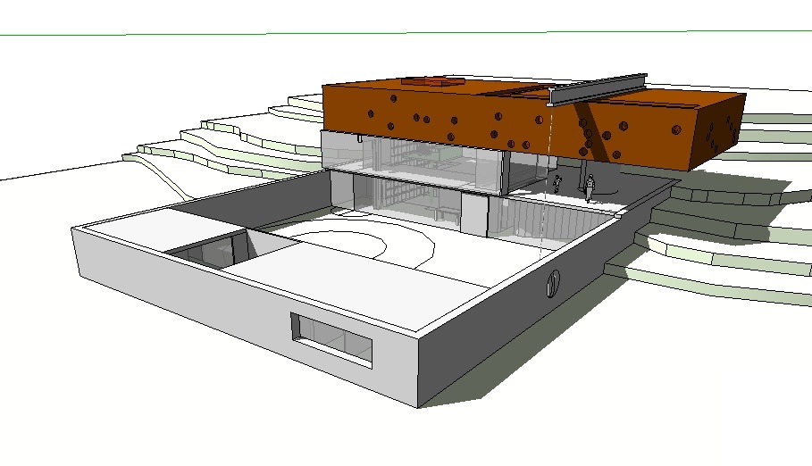 建筑设计大师库哈斯SU模型合集（2套作品）