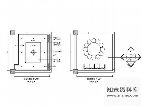 施工图小型餐包设计图