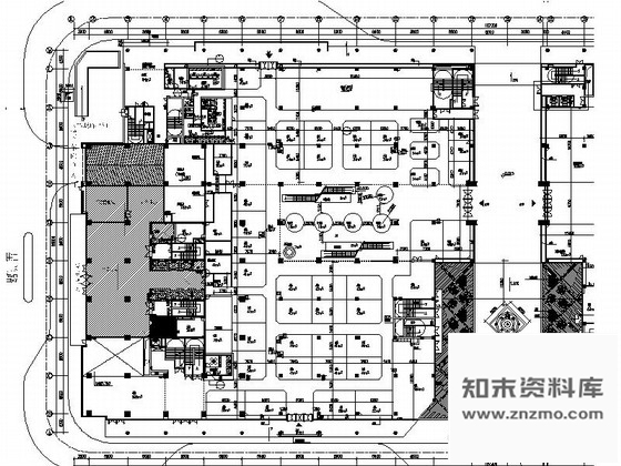 施工图苏州工业园区5万平米国有控股中外合资连锁商场装修施工图含效果及实景