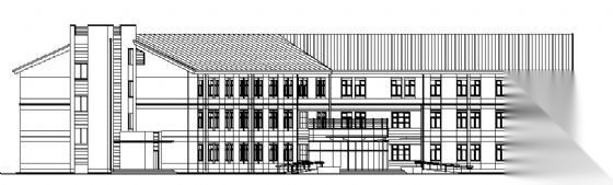 哈医大药学某三层教学楼建筑结构施工图