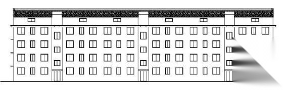 某市四层医院职工住宅楼建筑方案设计