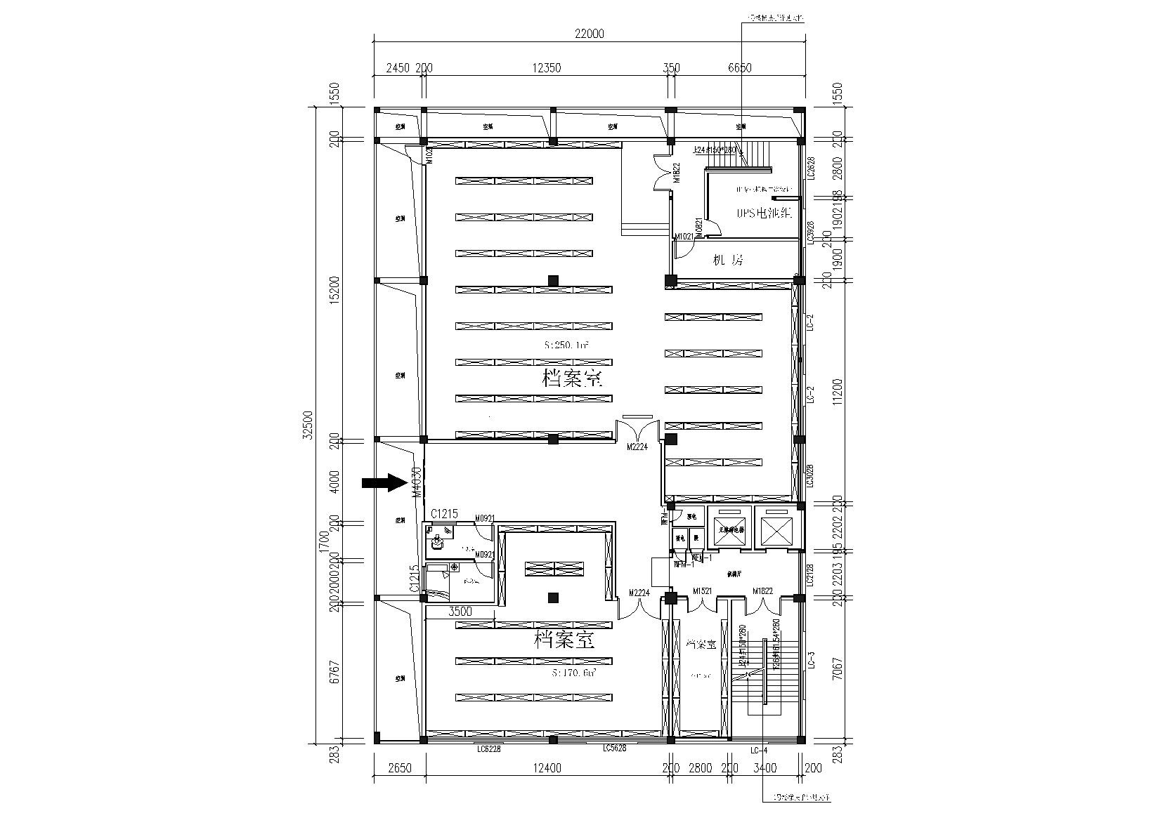 [安顺]安建院-住房公积金办公楼施工图+清单