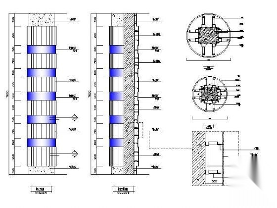 石材装饰柱详图